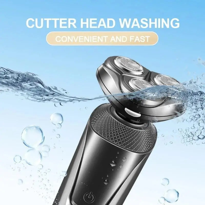 3-in-1 Electric Razor for Men with Trimmer and Shaver